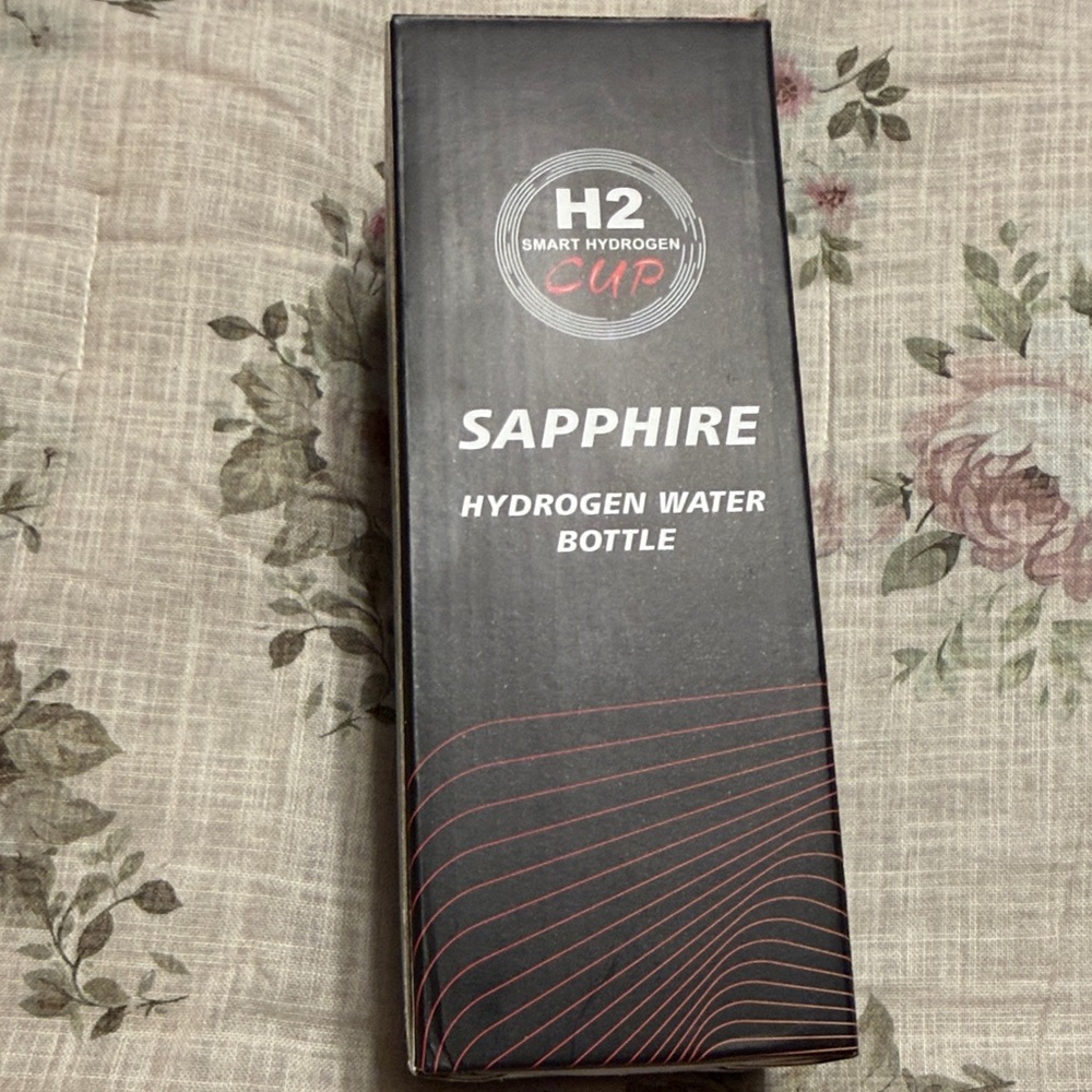 Sapphire Hydrogen Water Bottle - Black